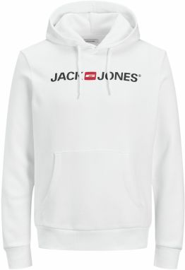 JACK & JONES Mikina  červená / čierna / biela