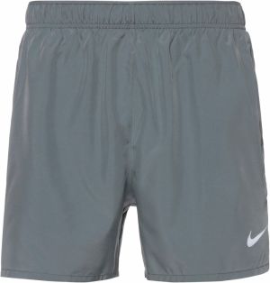 NIKE Športové nohavice 'Challenger'  sivá / šedobiela