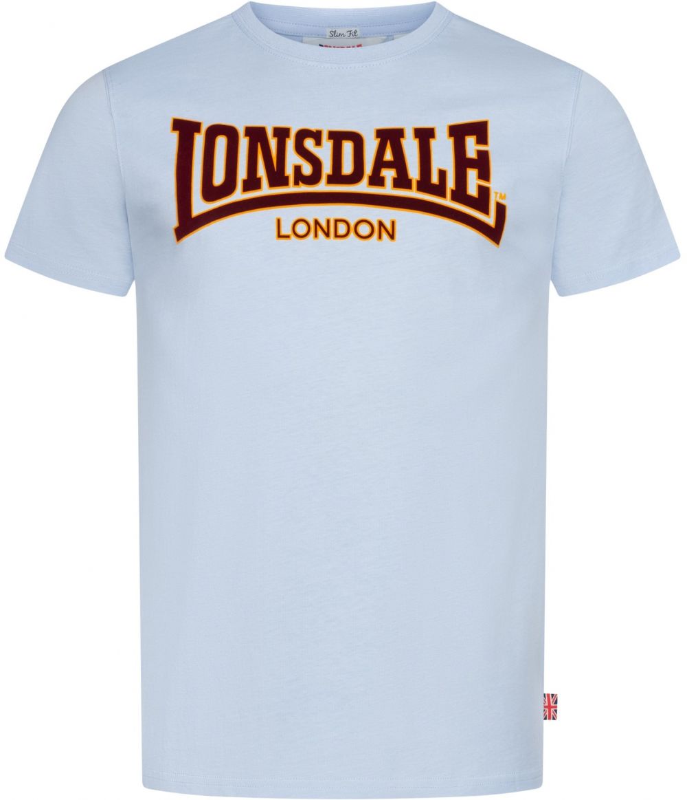 LONSDALE Tričko 'CLASSIC'  modrá / svetlomodrá / zmiešané farby