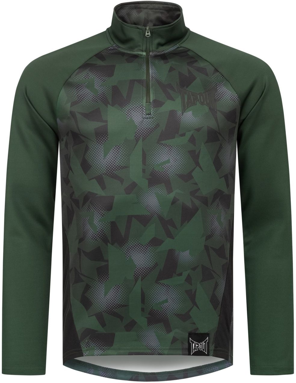 Tapout Funkčné tričko  námornícka modrá / tmavozelená / čierna
