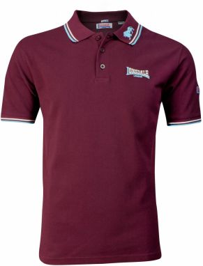LONSDALE Tričko  svetlobéžová / námornícka modrá / merlotová