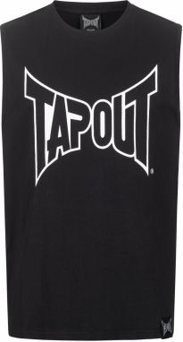Tapout Tričko 'Alemada'  čierna / biela