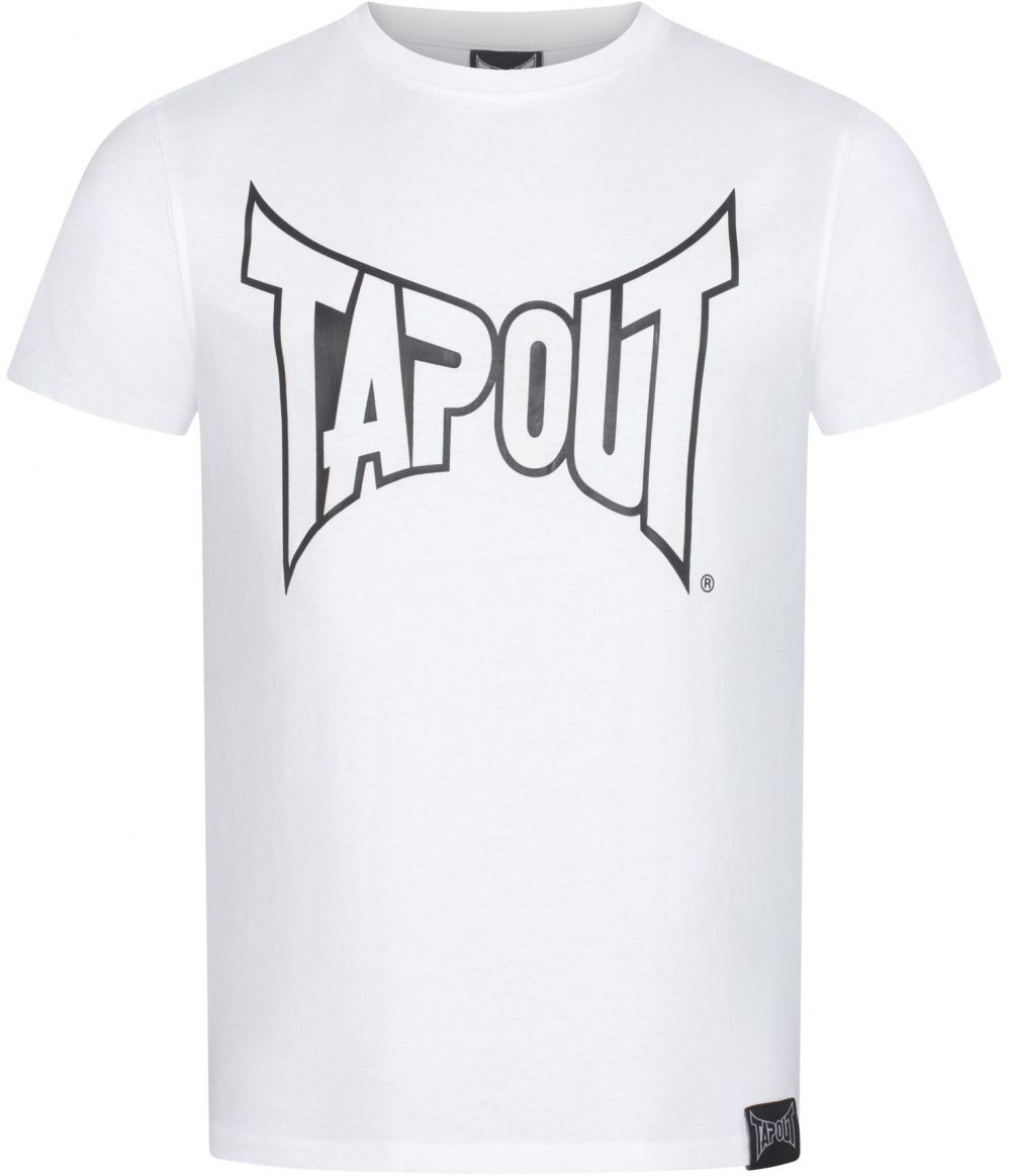 Tapout Tričko  čierna / biela