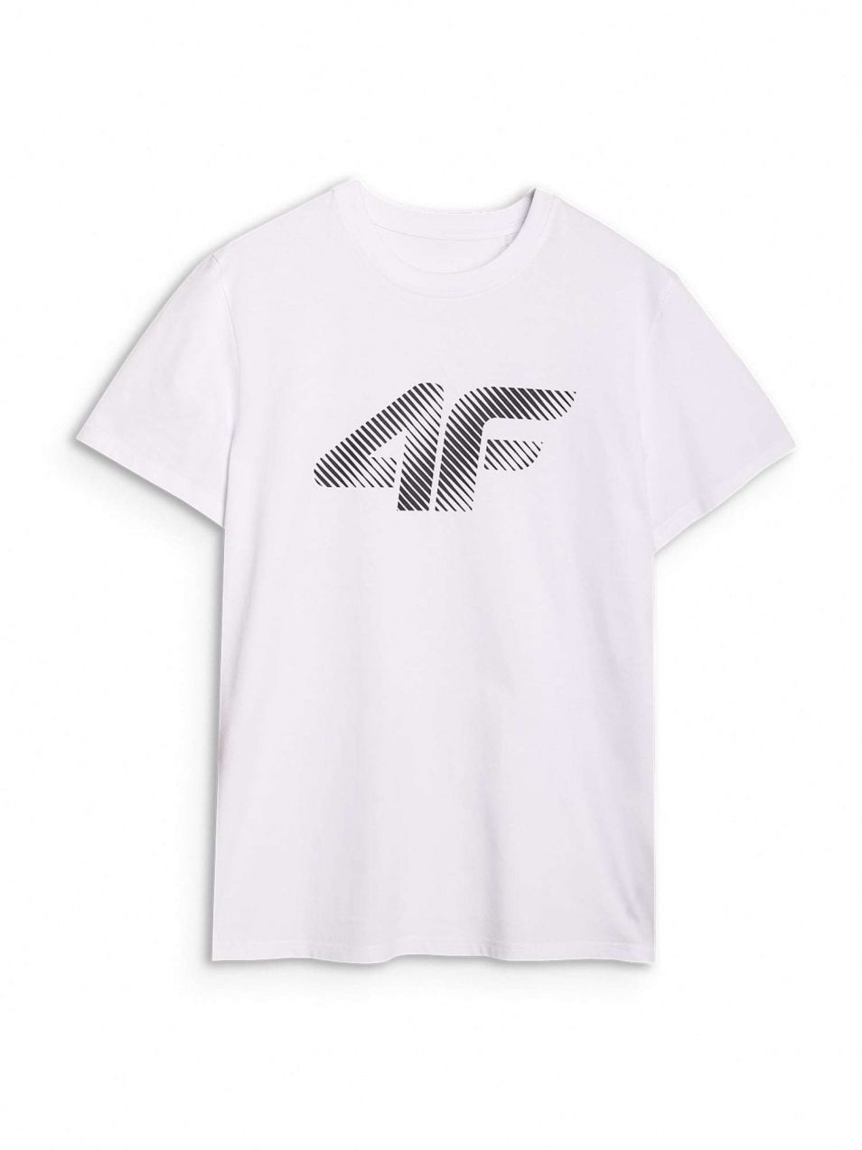 4F Funkčné tričko  čierna / biela
