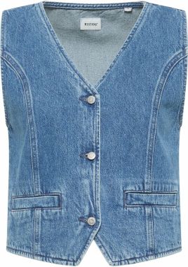 MUSTANG Vesta 'Tull'  modrá denim