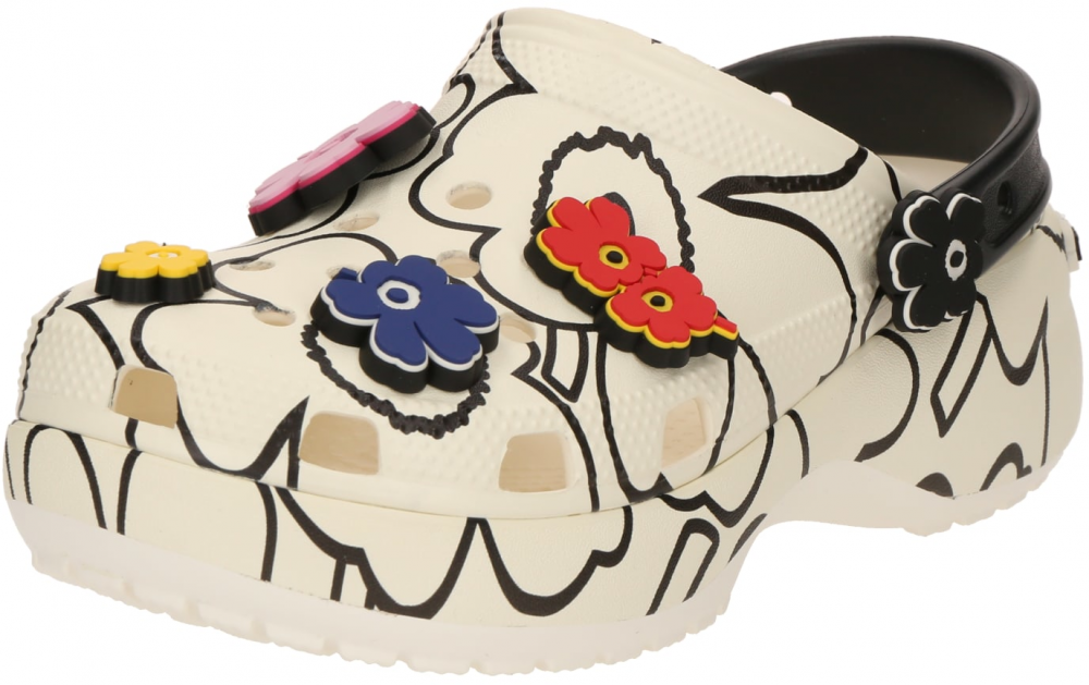 Crocs Dreváky 'Marimekko'  námornícka modrá / červená / čierna / šedobiela