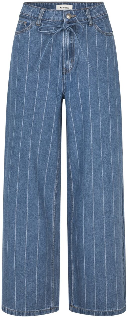 modström Džínsy  modrá denim / biela