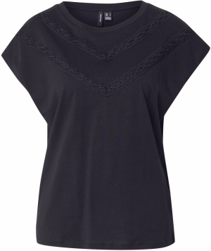 VERO MODA Tričko 'VMPANNA AVA'  čierna