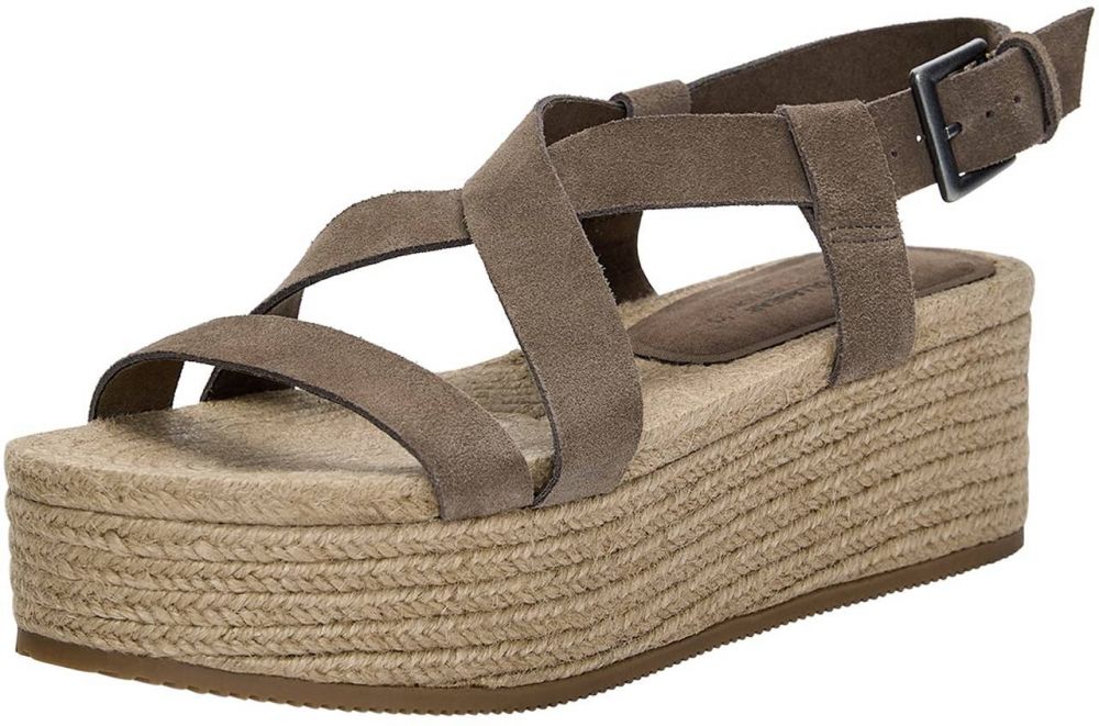 Pull&Bear Sandále  tmavobéžová