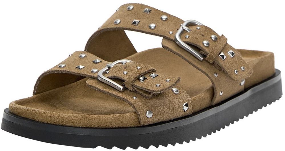Pull&Bear Šľapky  hnedá