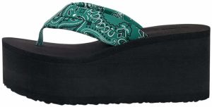 Pull&Bear Žabky  svetlozelená / tmavozelená / biela