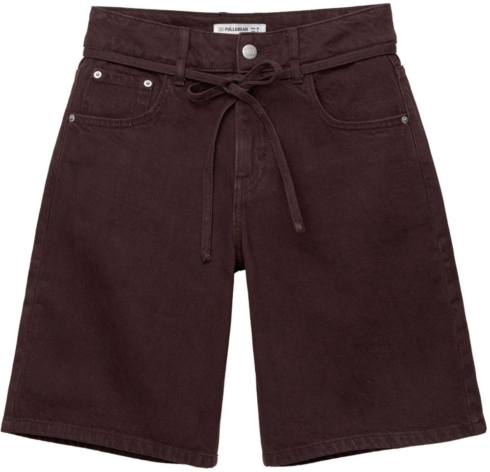 Pull&Bear Džínsy  tmavohnedá