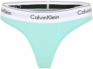 Calvin Klein Underwear Tangá  tyrkysová / svetlosivá / čierna / biela