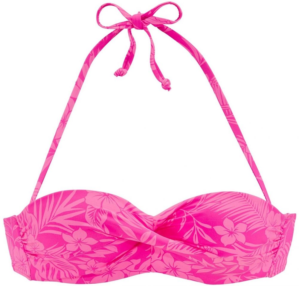 VENICE BEACH Bikinový top  ružová / ružová