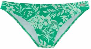 VENICE BEACH Bikinové nohavičky  zelená / biela