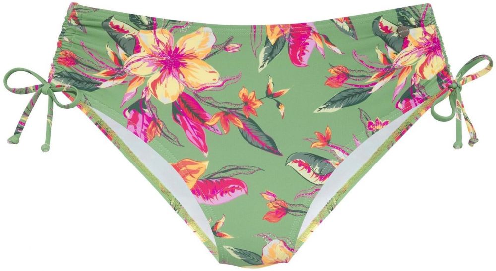LASCANA Bikinové nohavičky  žltá / svetlozelená / oranžová / ružová
