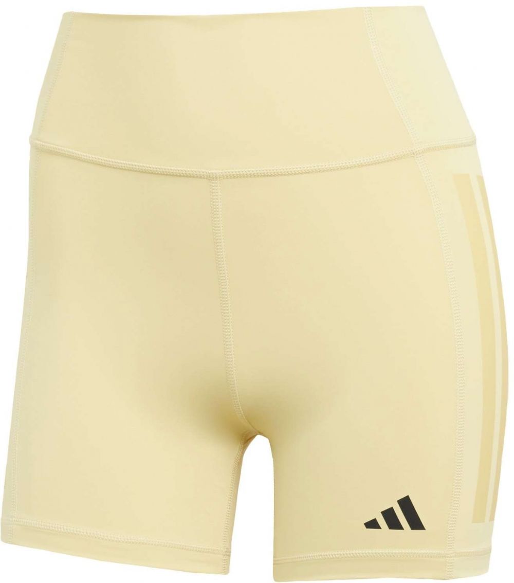 ADIDAS PERFORMANCE Športové nohavice 'Optime'  svetložltá / tmavožltá / čierna