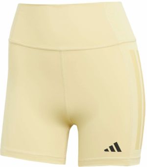 ADIDAS PERFORMANCE Športové nohavice 'Optime'  svetložltá / tmavožltá / čierna