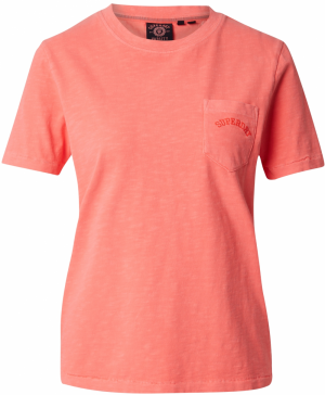 Superdry Tričko 'Essential'  koralová