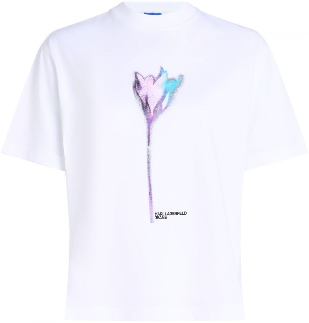 KARL LAGERFELD JEANS Tričko  biela