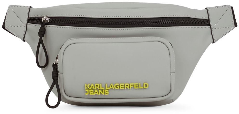 KARL LAGERFELD JEANS Ľadvinka  sivá