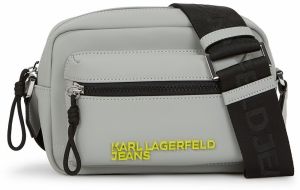KARL LAGERFELD JEANS Taška cez rameno  sivá