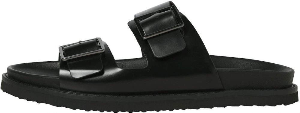 JACK & JONES Šľapky 'JFWMORALLI'  čierna