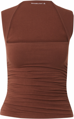 Abercrombie & Fitch Top  hnedá