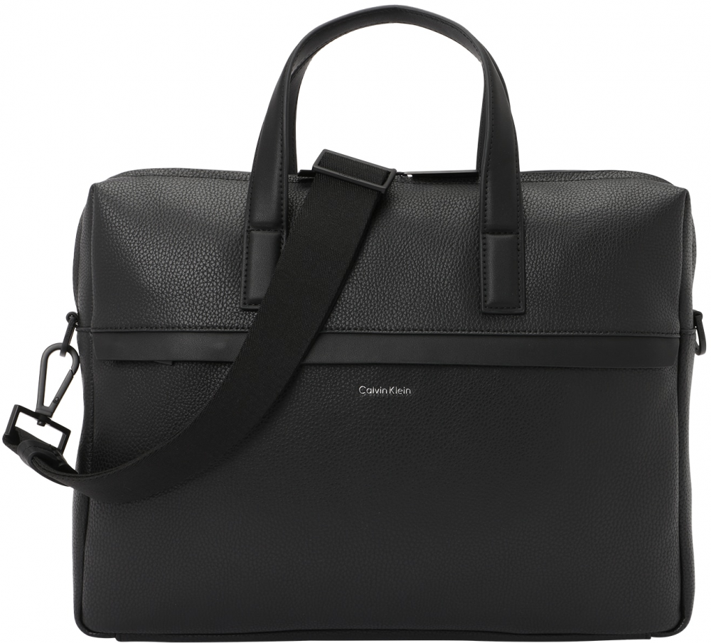 Calvin Klein Taška na notebook  čierna