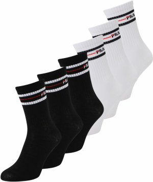 FILA Ponožky  červená / čierna / biela