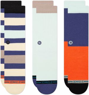 Stance Ponožky 'Bayside'  béžová / tmavomodrá / mätová / čierna