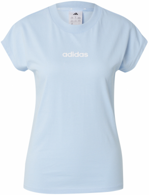 ADIDAS SPORTSWEAR Funkčné tričko 'Essentials'  svetlomodrá / biela