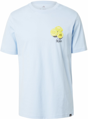 ADIDAS SPORTSWEAR Funkčné tričko 'LEMON'  svetlomodrá / citrónová žltá / čierna / biela