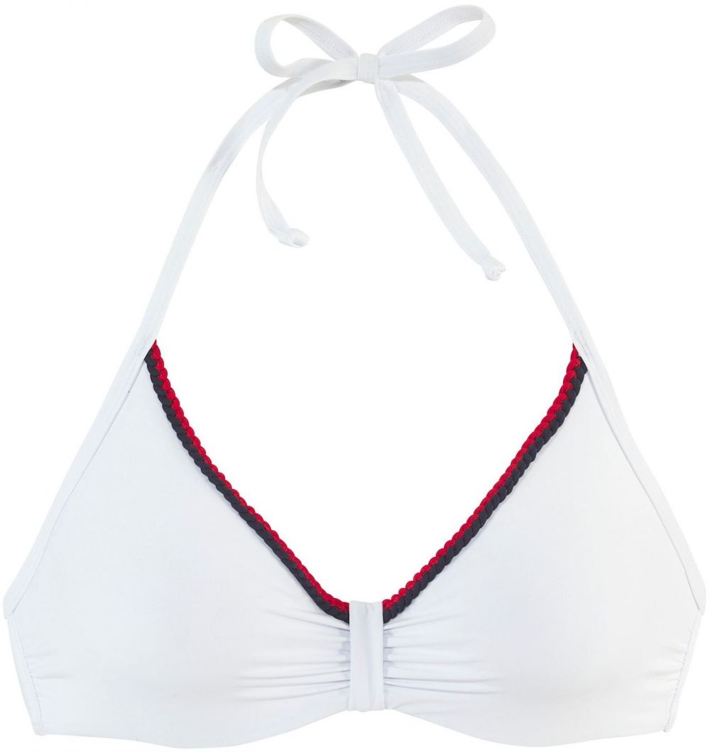 s.Oliver Bikinový top  námornícka modrá / červená / biela