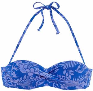 VENICE BEACH Bikinový top  modrá