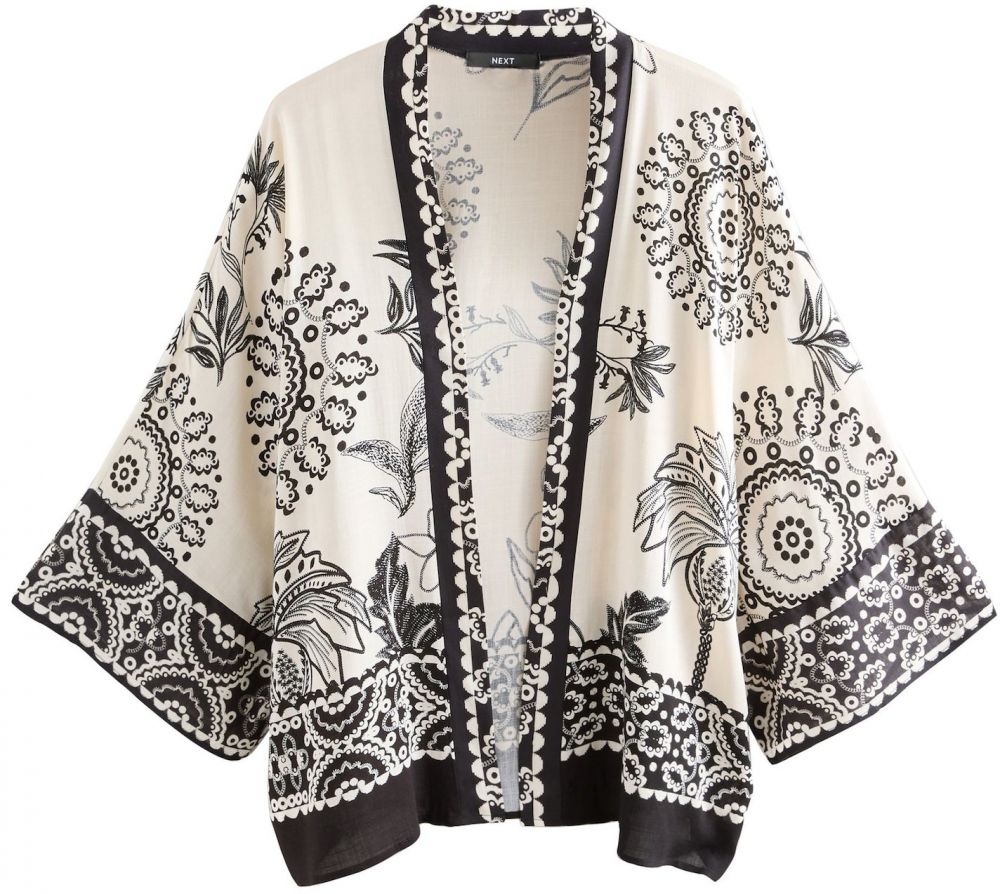 Next Kimono  čierna / biela