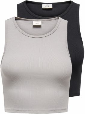 JDY Top 'JDYSOFIA'  sivobéžová / čierna