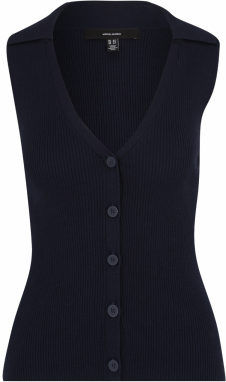 Vero Moda Tall Pletená vesta 'VMWILLOW'  námornícka modrá