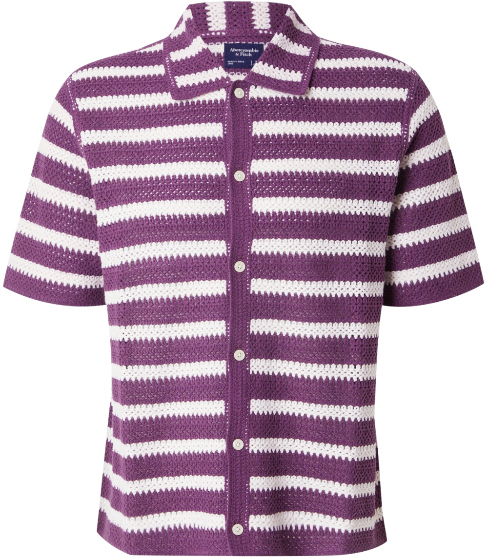 Abercrombie & Fitch Kardigán  fuksia / biela