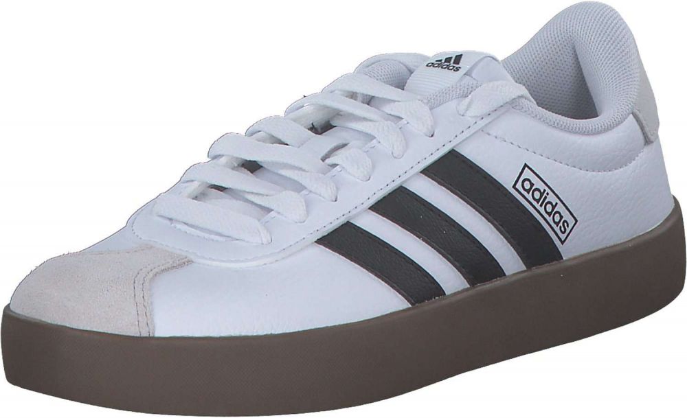 ADIDAS SPORTSWEAR Nízke tenisky 'VL Court 3.0'  béžová / čierna / biela