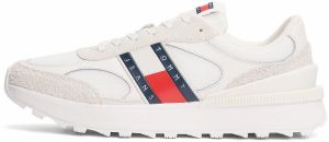 Tommy Jeans Nízke tenisky 'Technical Running Ess'  tmavomodrá / čerešňová / biela