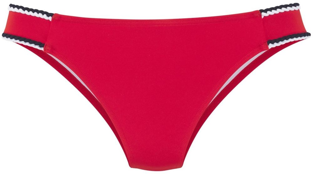 s.Oliver Bikinové nohavičky  grenadínová / čierna / biela