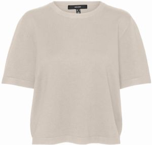 VERO MODA Sveter 'VMSILJE'  béžová