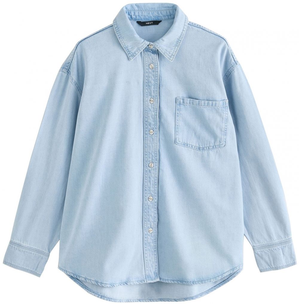 Next Blúzka  modrá denim