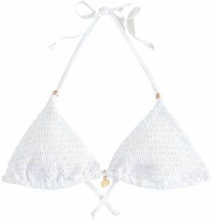 Next Bikinový top  zlatá / biela