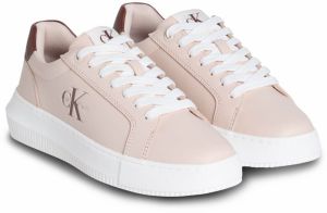 Calvin Klein Jeans Nízke tenisky  kapučíno / púdrová