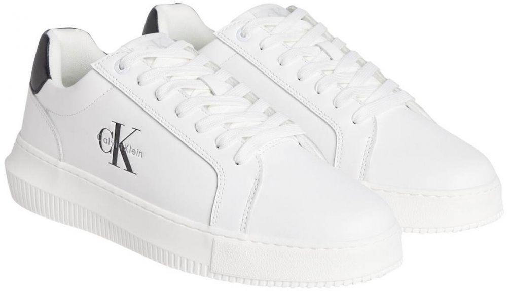 Calvin Klein Jeans Nízke tenisky  čierna / biela