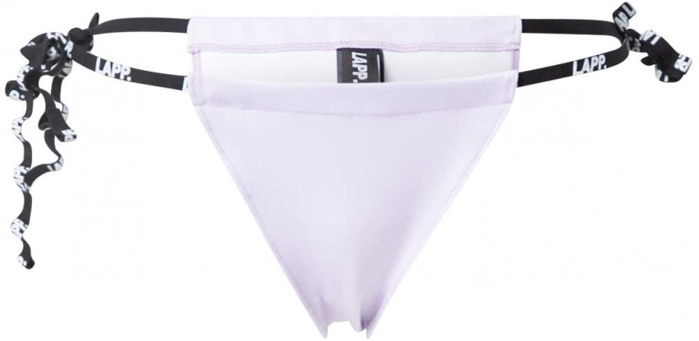 Lapp the Brand Športové bikinové nohavičky 'Infinity'  fialová / čierna / biela