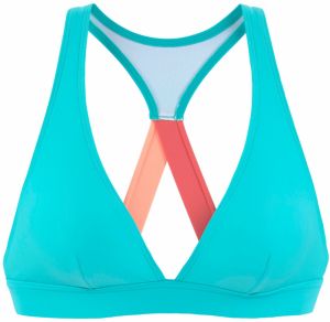 LASCANA ACTIVE Športový bikinový top  vodová / koralová / melónová