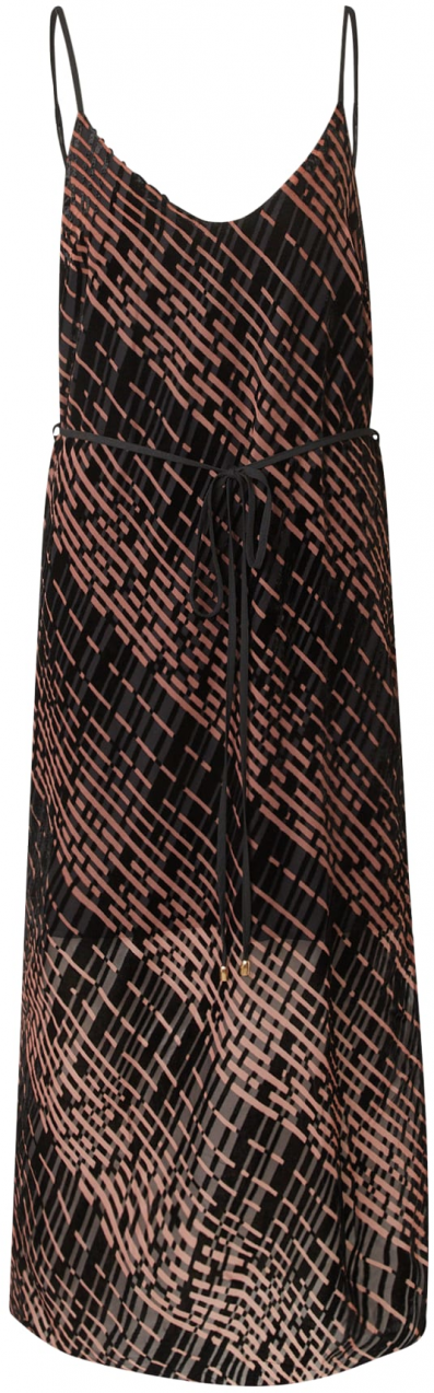 Freebird Icons Šaty  sivá / púdrová / čierna